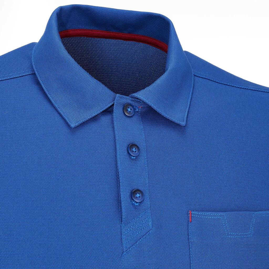 Polo Randonnée Homme Arpenaz 500 Bleu