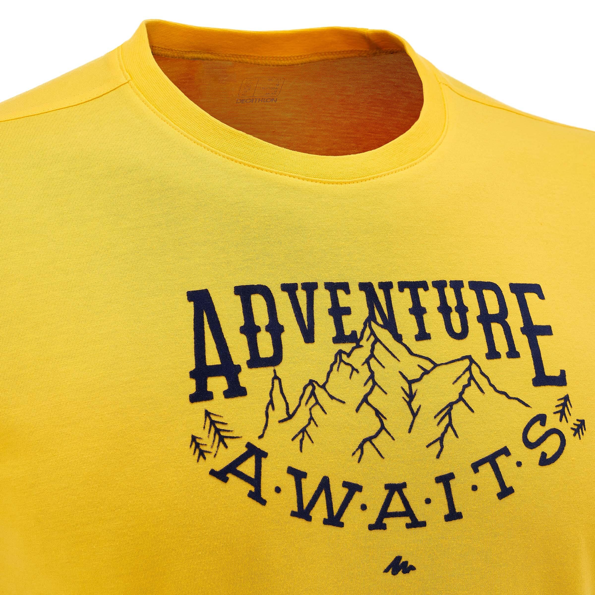 TechTIL 100 Men's Short-Sleeve Hiking T-Shirt - Yellow 9/10