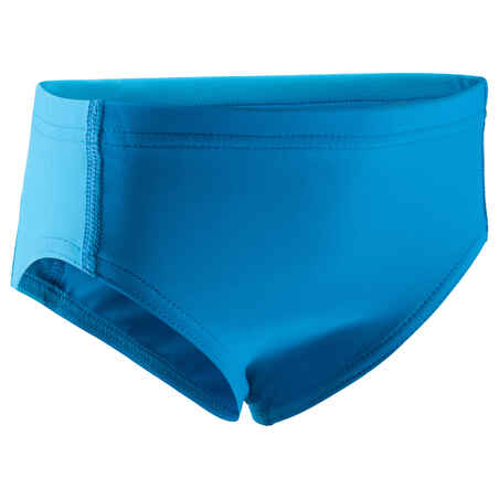 Traje de baño de natación bebé niño slip yoke azul 