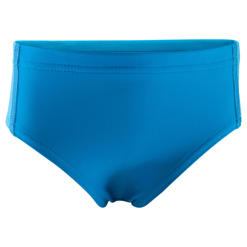 Badehose Slip Babys/Kleinkinder mit Einsätzen - blau