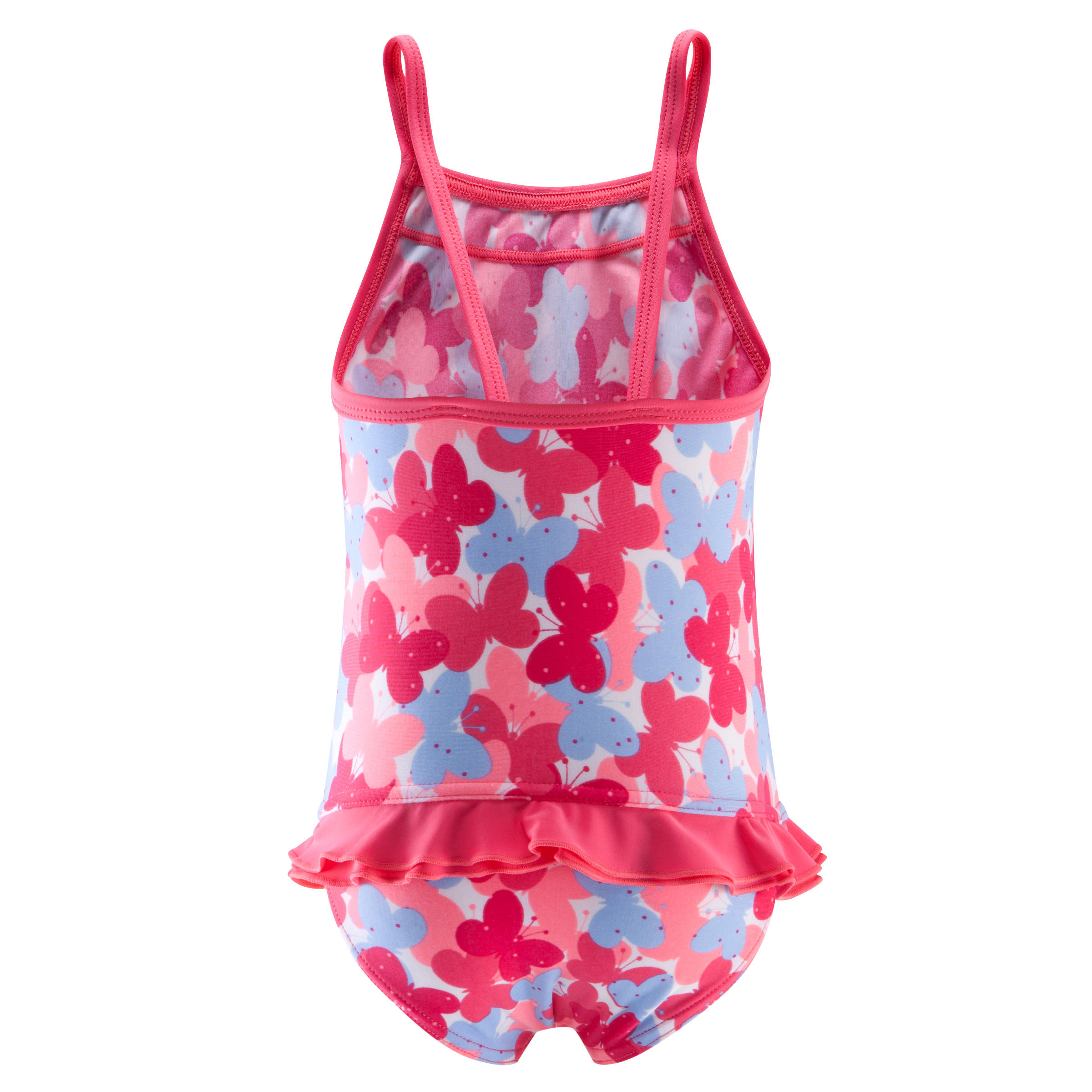Madina Baby Girls' One-Piece Swimsuit with printed butterflies 4/8