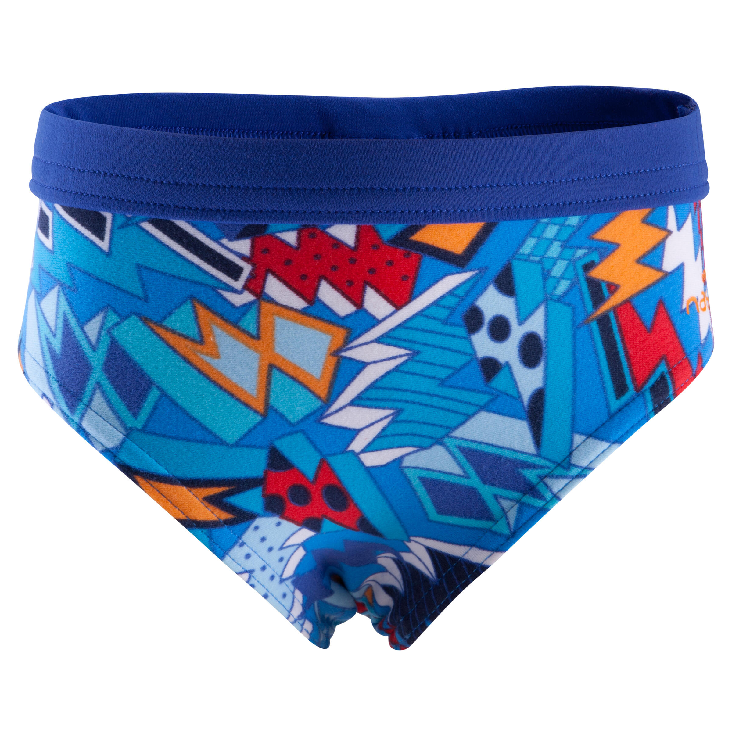 Baby super soft briefs - "ALL BUZZ" print blue 2/7