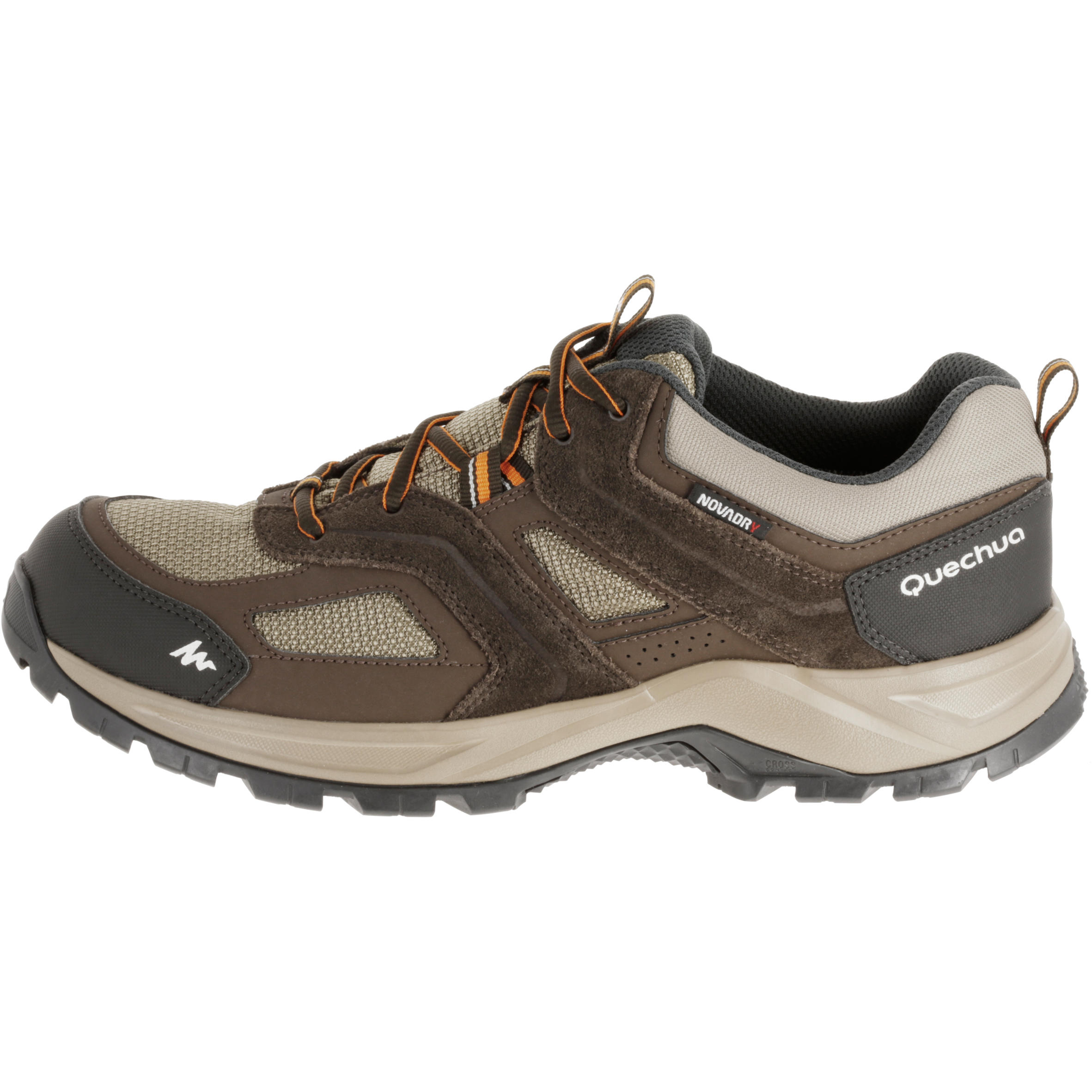 Forclaz 100 Male Waterproof Hiking Boot - Brown 3/13