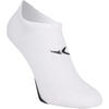 Calcetines fitness invisibles tobilleros Adulto Domyos blanco Pack 2