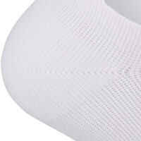 Nematomos kojinės kūno rengybos kardiotreniruotėms – dvi poros – baltos