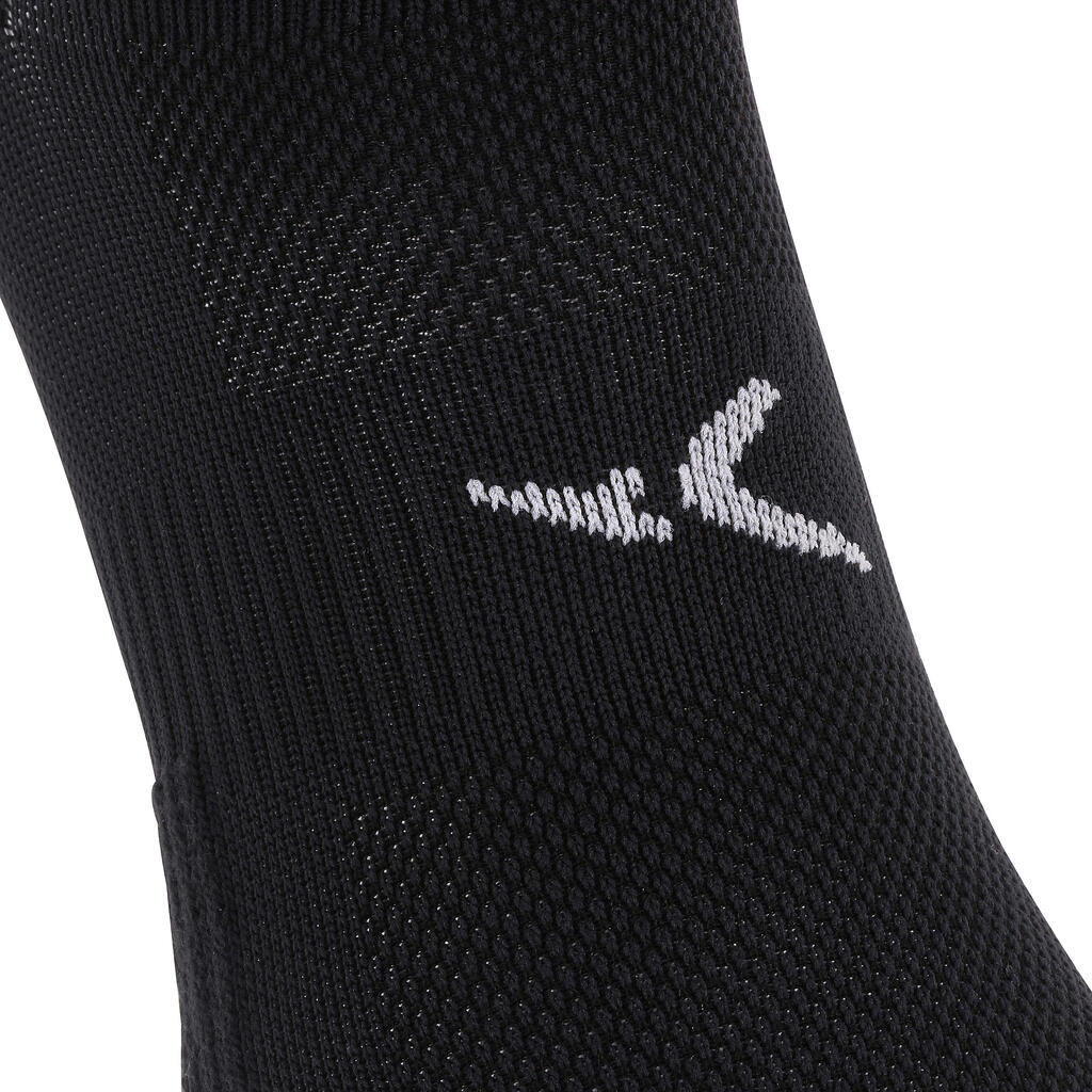 Ponožky na kardiotréning 2 páry čierne 