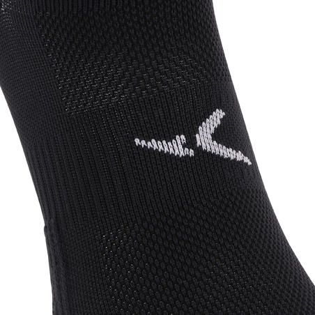 Chaussettes invisibles fitness  cardio training x2 noir