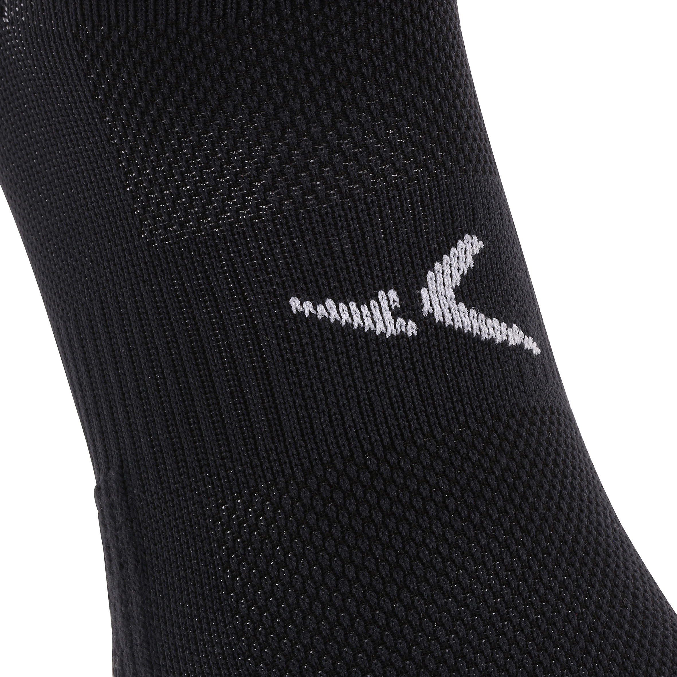 Invisible Fitness Cardio Training Socks Twin-Pack - Black 3/6