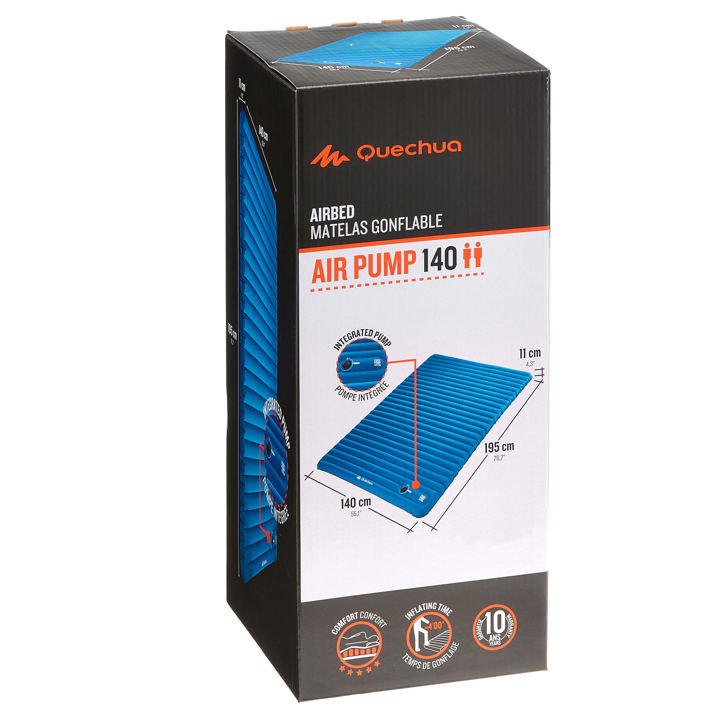 decathlon air bed pump