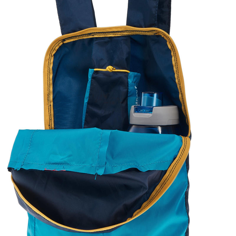 Ультра трэвел. Складной рюкзак туристический 10 л Travel Ultra Compact Quechua. Decathlon складной рюкзак. Синий складной рюкзак. Ultra Compact.