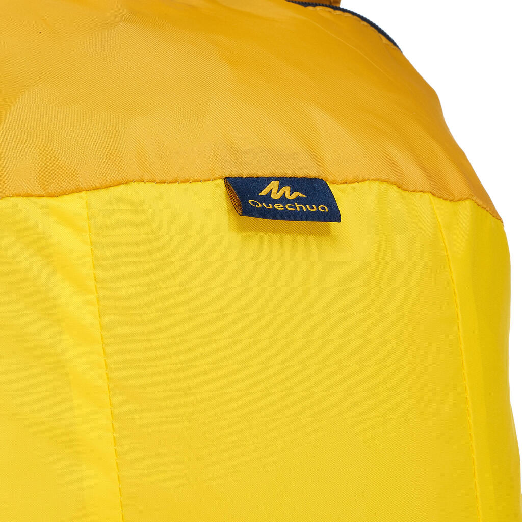 Rucksack Travel ultrakompakt 10 Liter gelb