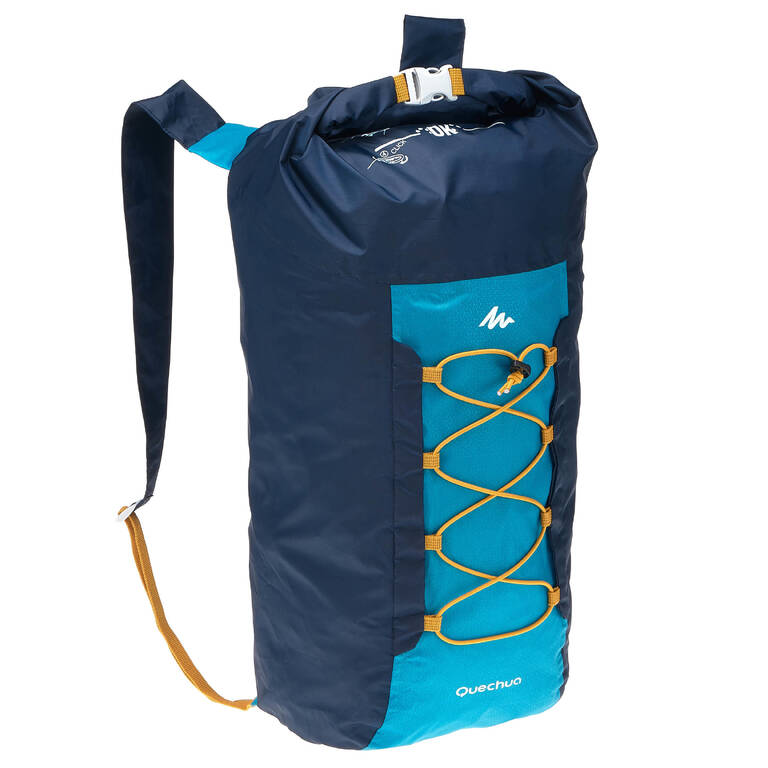 Travel Ultra-Compact Waterproof 20-Litre Backpack - Blue