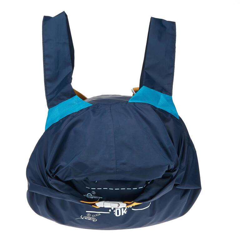 Travel Ultra-Compact Waterproof 20-Litre Backpack - Blue