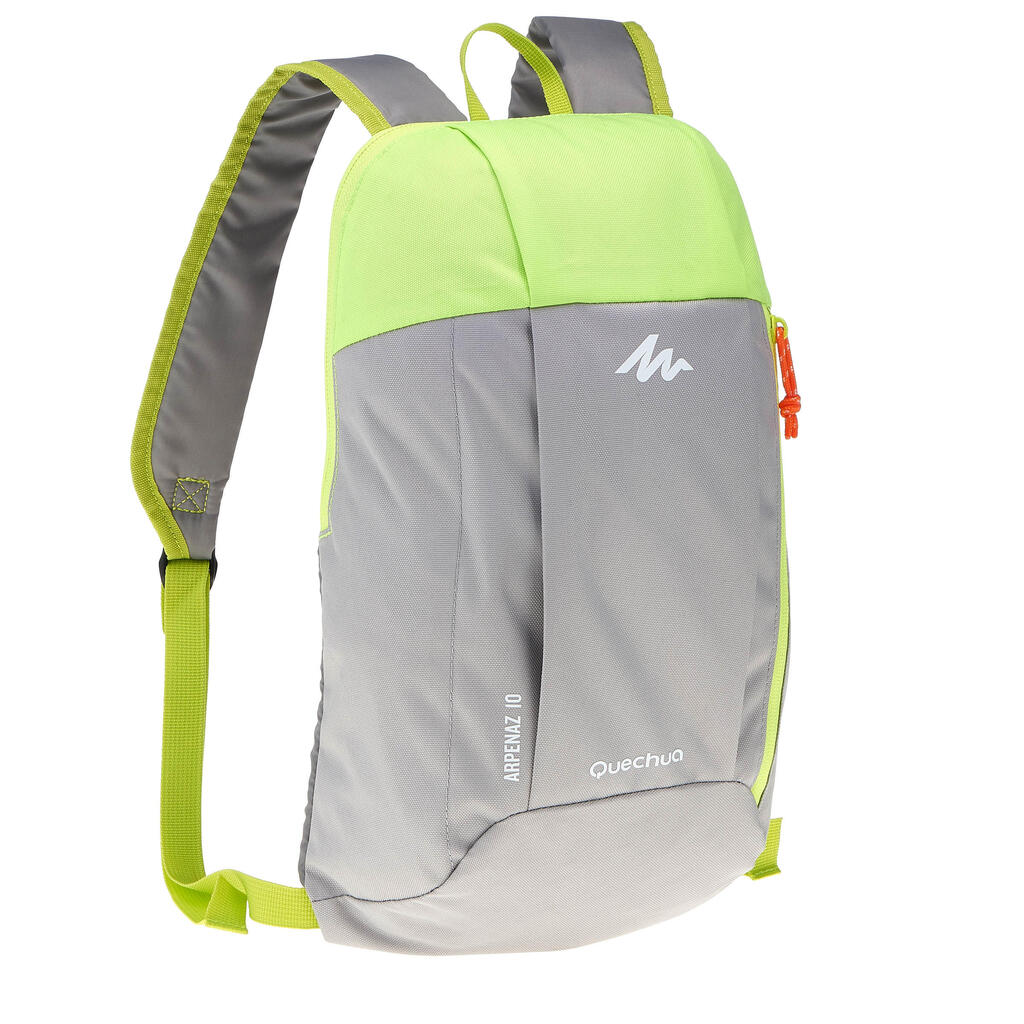 Nh100 10-l hiking backpack – grey/green