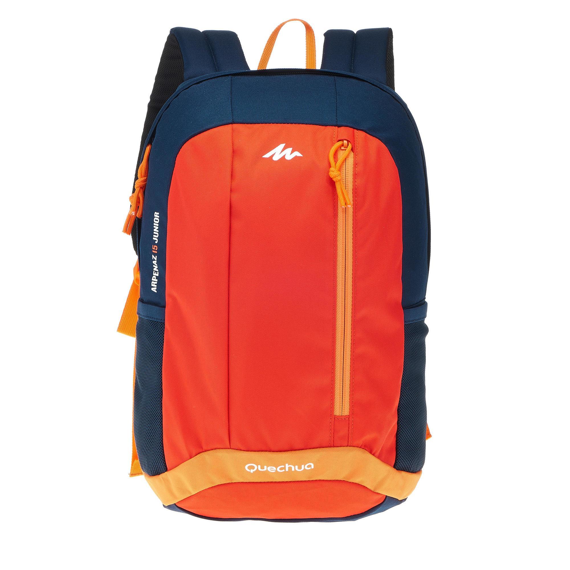 quechua 15 ltrs blue rucksack