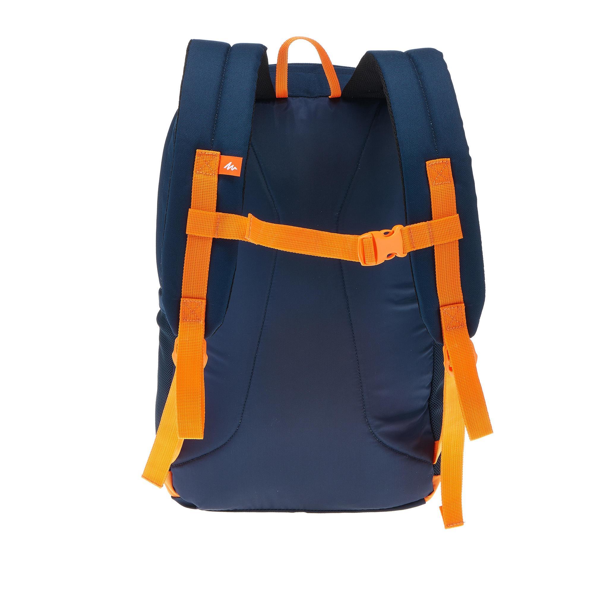 quechua 15 ltrs blue rucksack