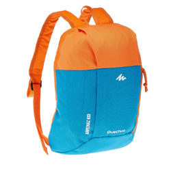 Morral de excursionismo para niños Arpenaz Kid azul naranja