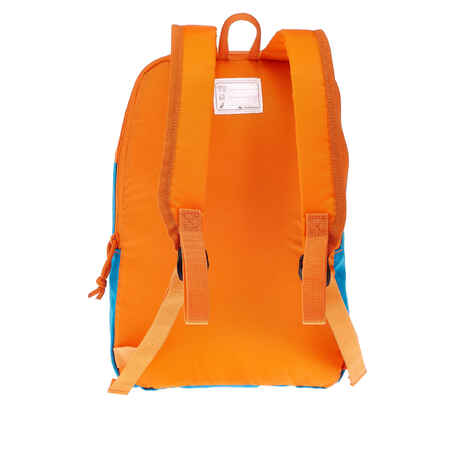 حقيبة ظهر Arpenaz 7 لتر للصغار للتنزه - أزرق/برتقالي