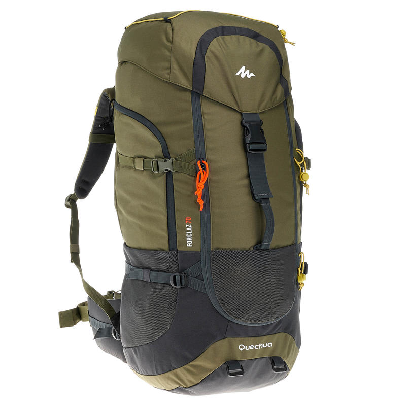Forclaz 70-Litre Trekking Backpack - Khaki Forclaz 70-Litre Trekking Backpack - Khaki