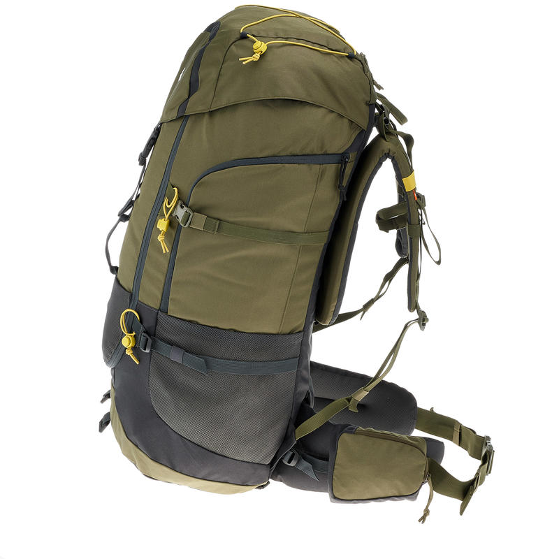 Forclaz 70-Litre Trekking Backpack - Khaki - Decathlon