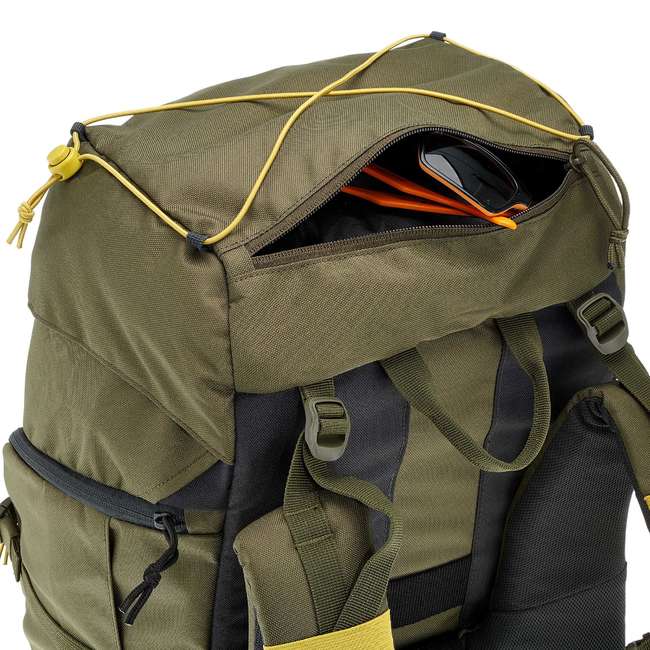 Backpacking Rucksack Forclaz 70 Liter khaki QUECHUA Decathlon Österreich