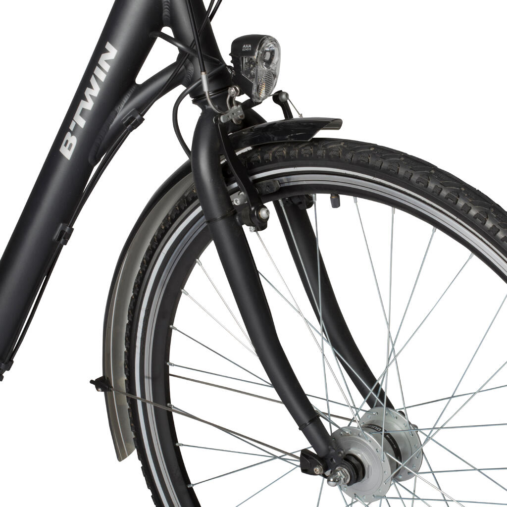 City Bike 28 Zoll Elops 920 LF Damen dunkelgrau