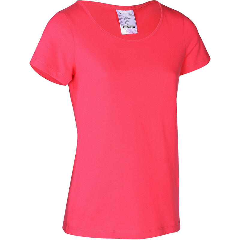 T-shirt Gym & Pilates Sportee femme rose