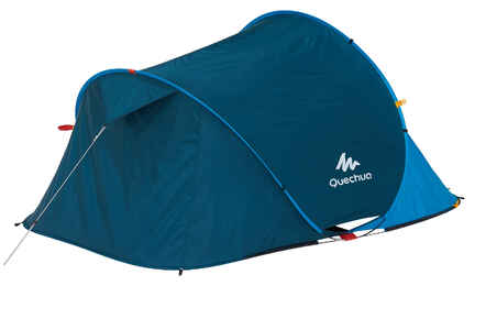 2 Seconds 2 Person Camping Tent - Blue