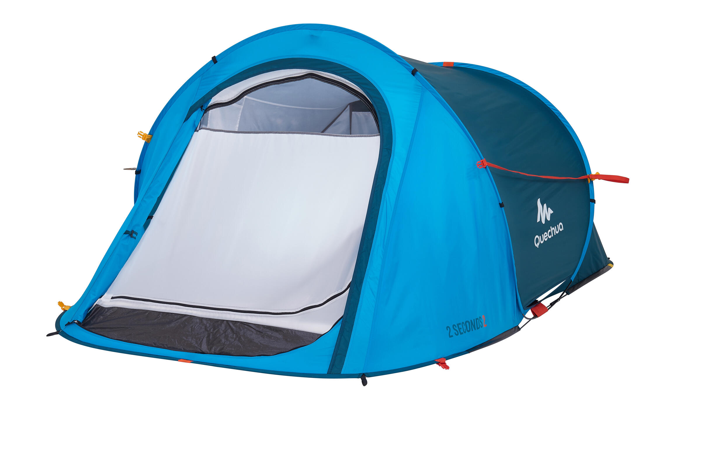 2 Seconds 2 Person Camping Tent - Blue 6/18