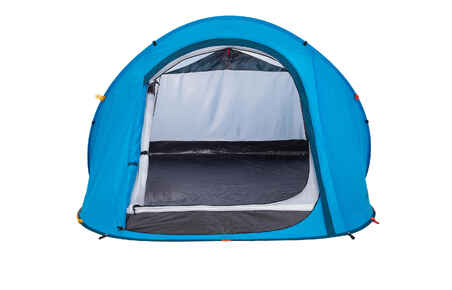 2 Seconds 2 Person Camping Tent - Blue