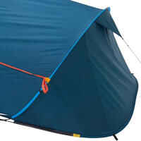 2 Seconds 2 Person Camping Tent - Blue