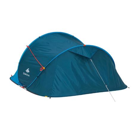 man 2 assemble tent a how to 3 Blue Quechua   2 Tent SECONDS Camping   People