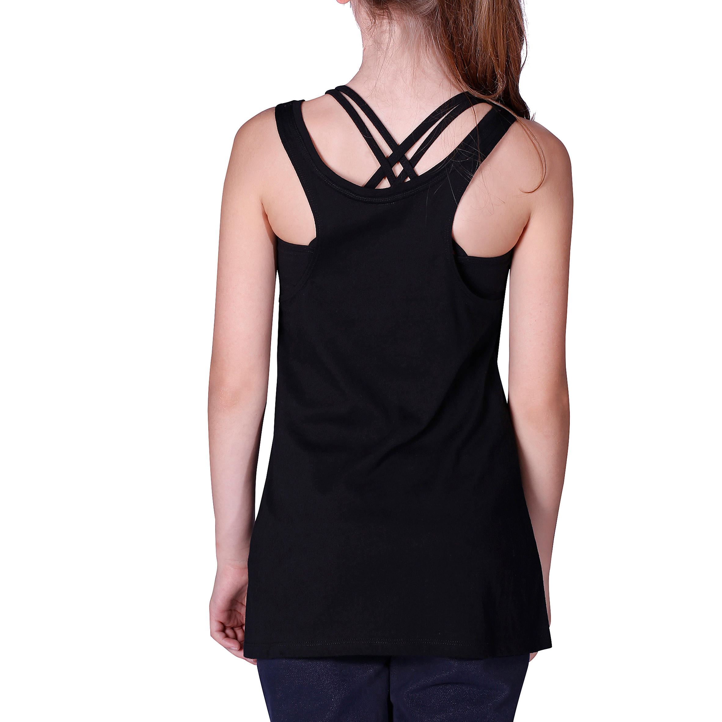 Girls' Dance Tank Top - Black 4/11