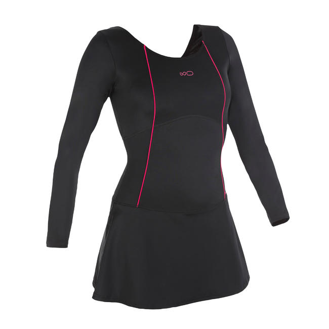 Buy Swimming Swimsuits Online In IndiaAudrey Sleeves Women Swimwear