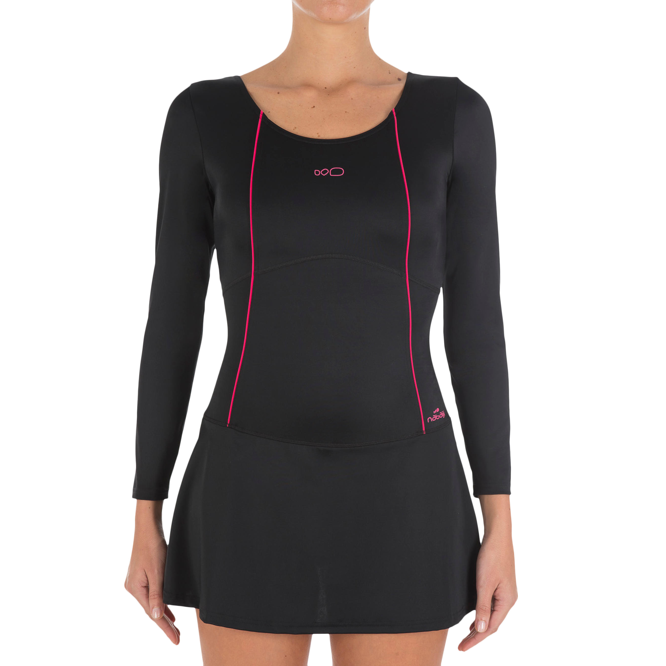 women's long sleeve swim dress