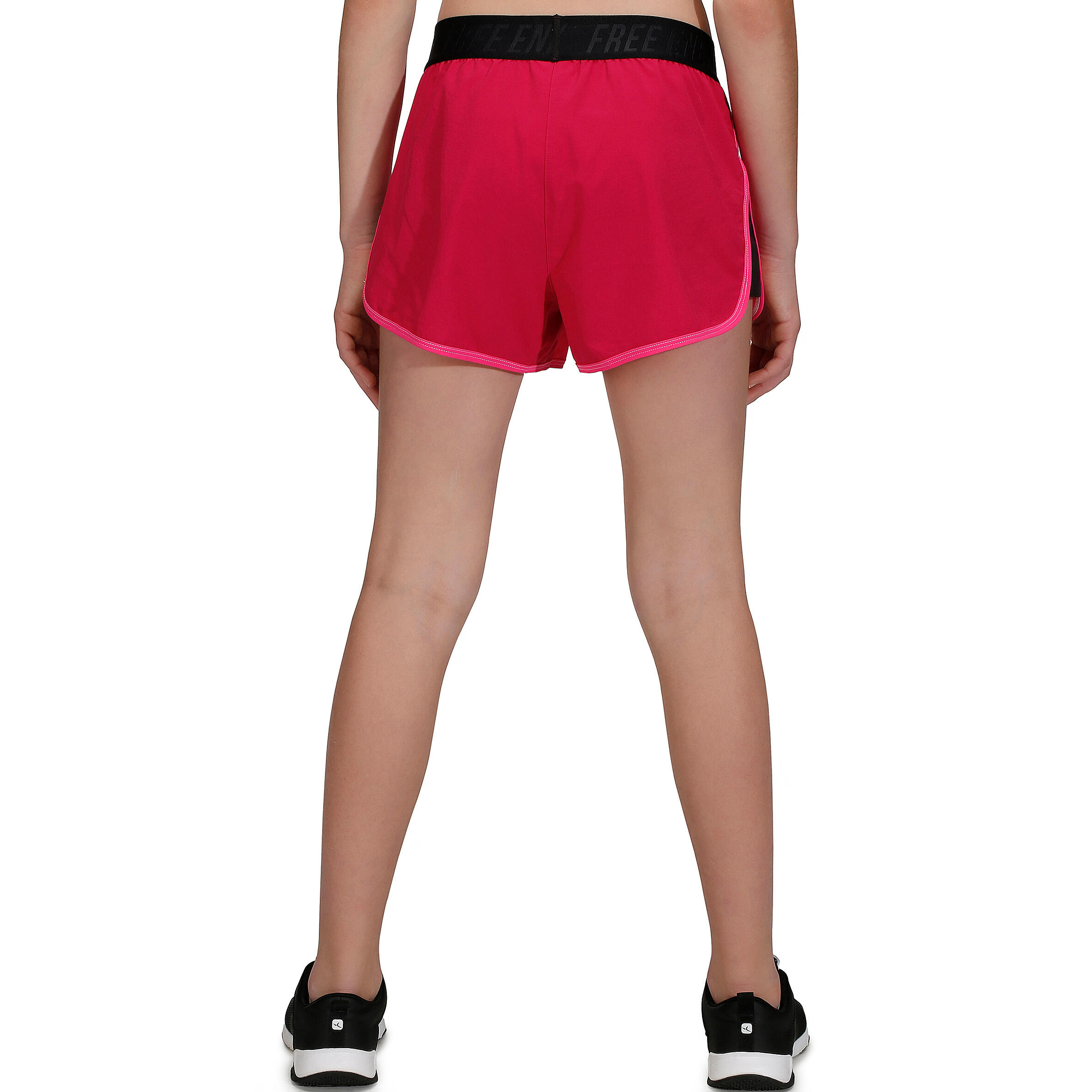 Energy+ Girls' Fitness Shorts - Pink 4/10