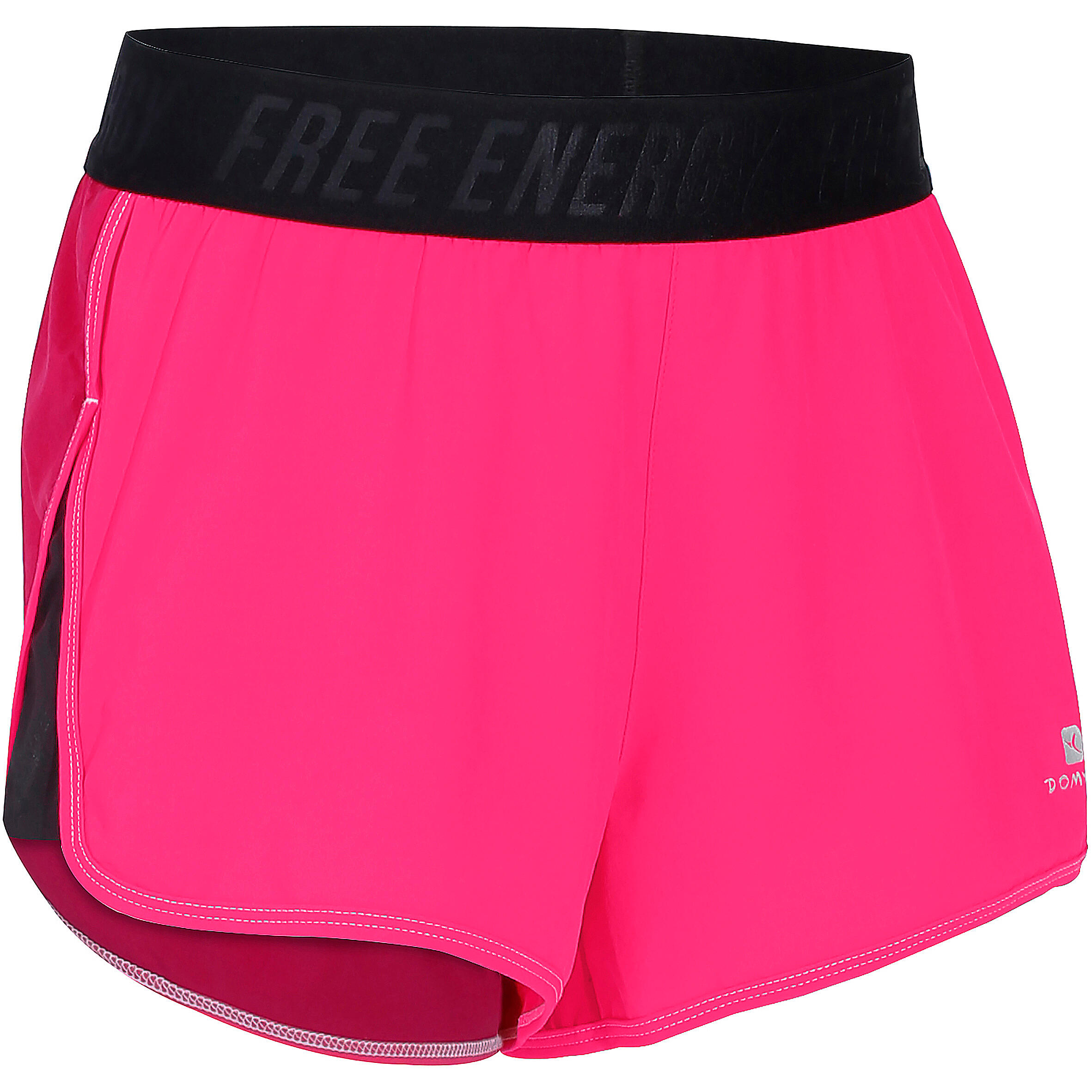 Energy+ Girls' Fitness Shorts - Pink 1/10