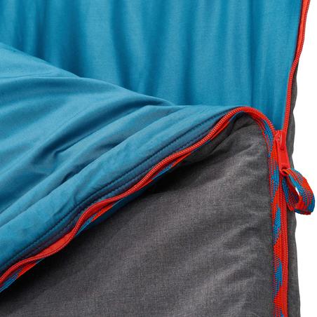 Спальний мішок ARPENAZ 10° для походів, бавовняний - Синій