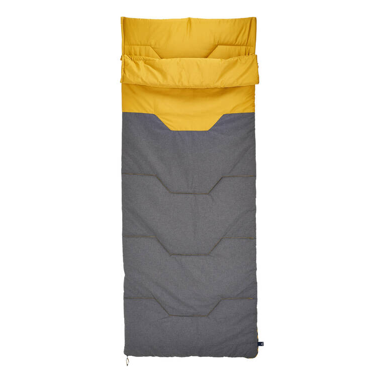 CAMPING SLEEPING BAG ARPENAZ 10° COTTON