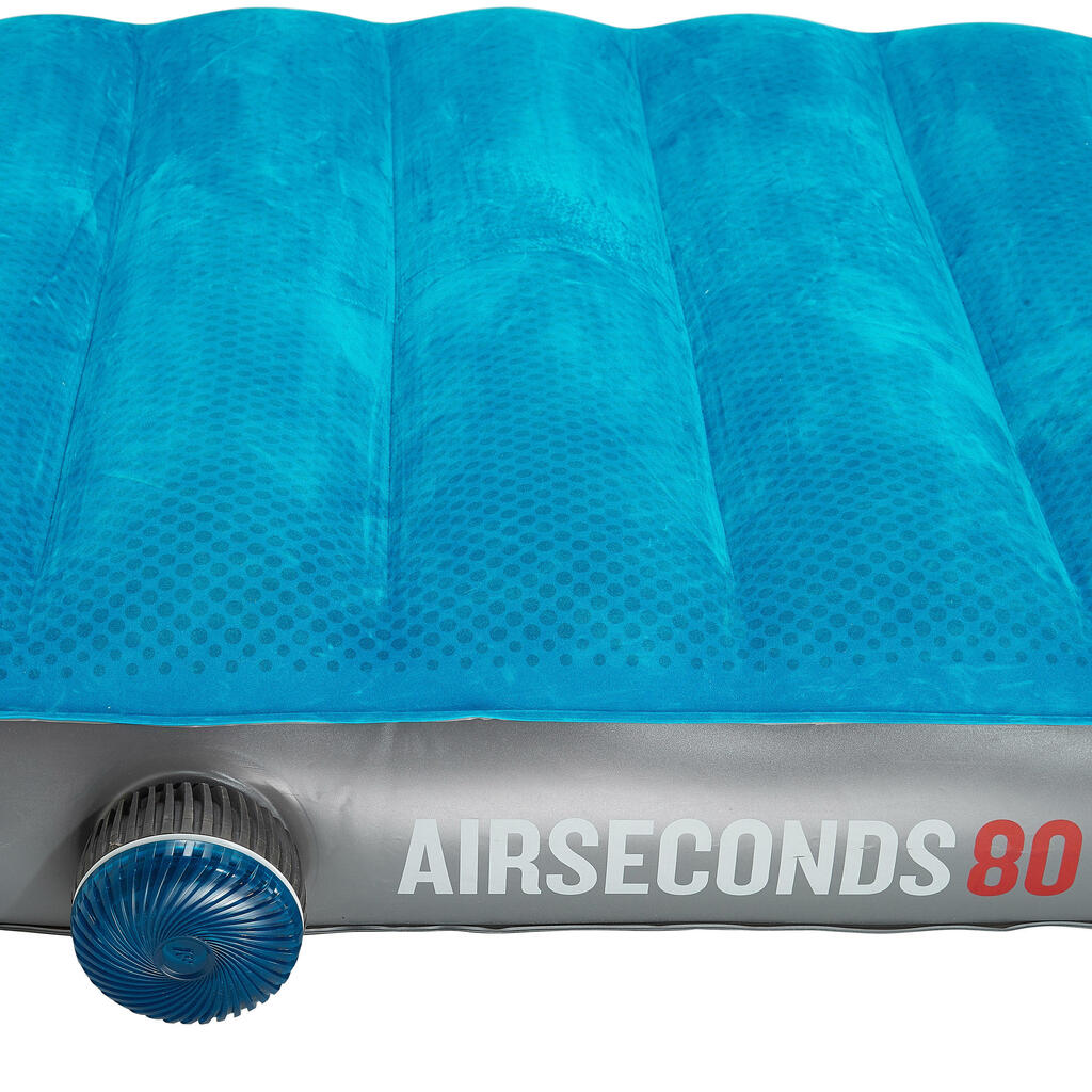 Vienvietis pripučiamas turistinis kilimėlis „Air Seconds Comfort“, 80 cm