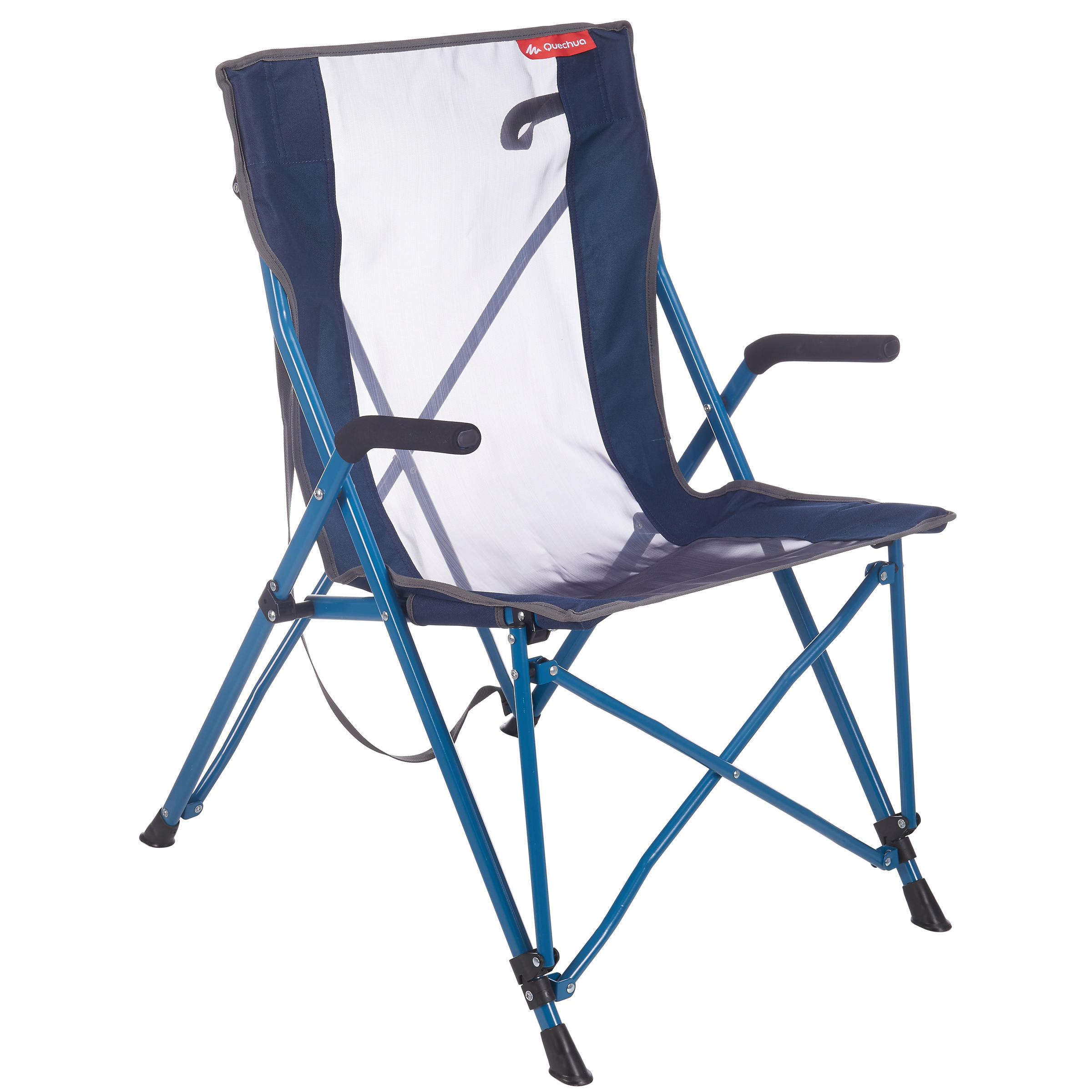 COMFORT CHAIR FOR CAMPING - BLUE 1/10