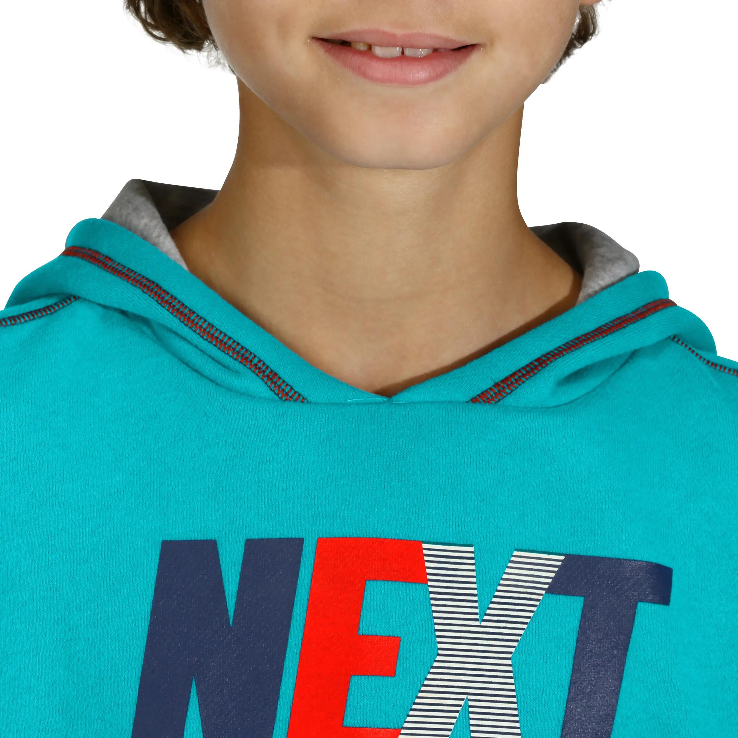 Comfort Boys' Fitness Sweatshirt - Turquoise 5/14