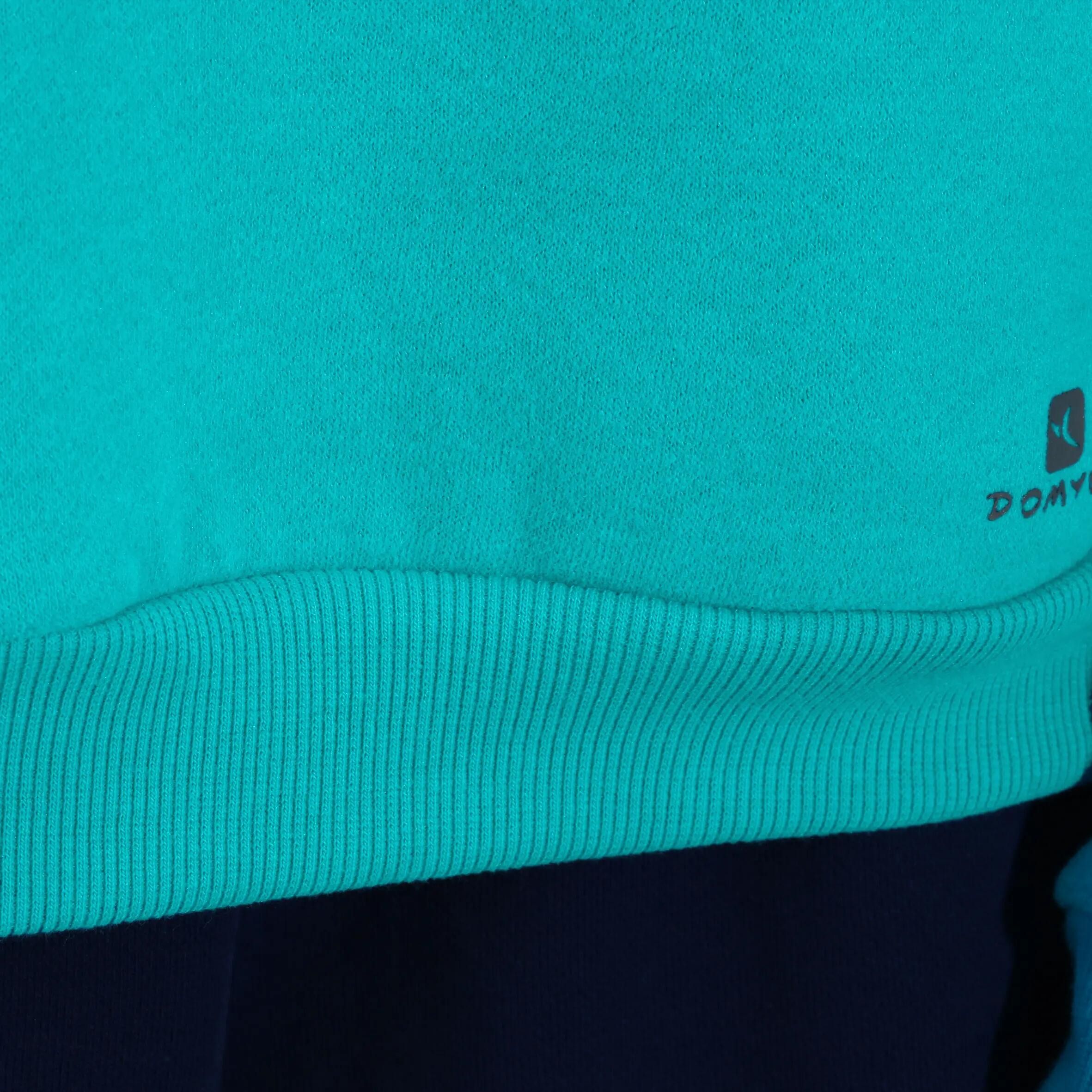 Comfort Boys' Fitness Sweatshirt - Turquoise 11/14