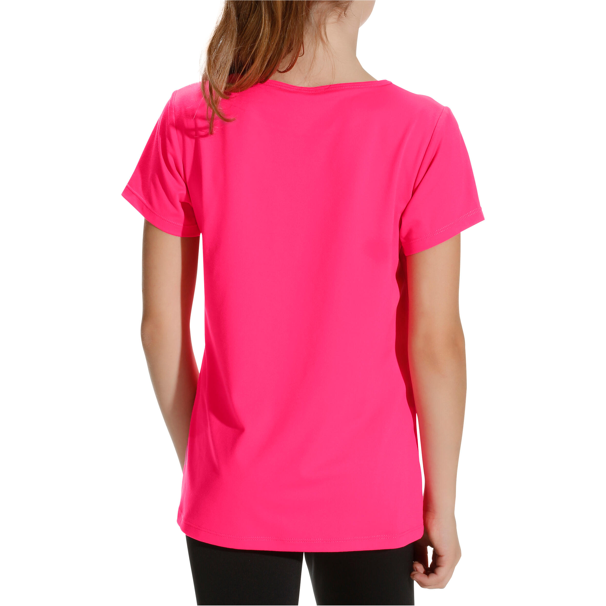 Energy Girls' Fitness Print T-Shirt - Pink 4/11