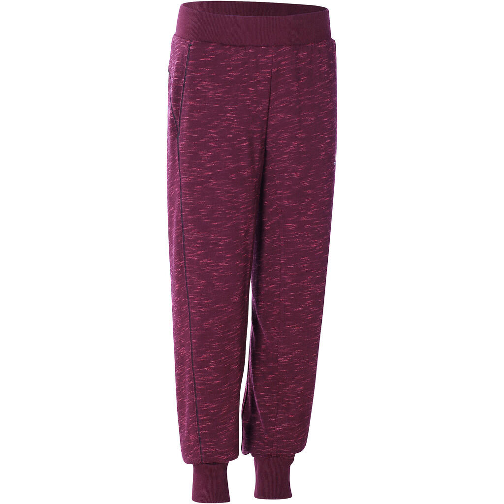 Jogginghose French Terry Kinder, bordeaux