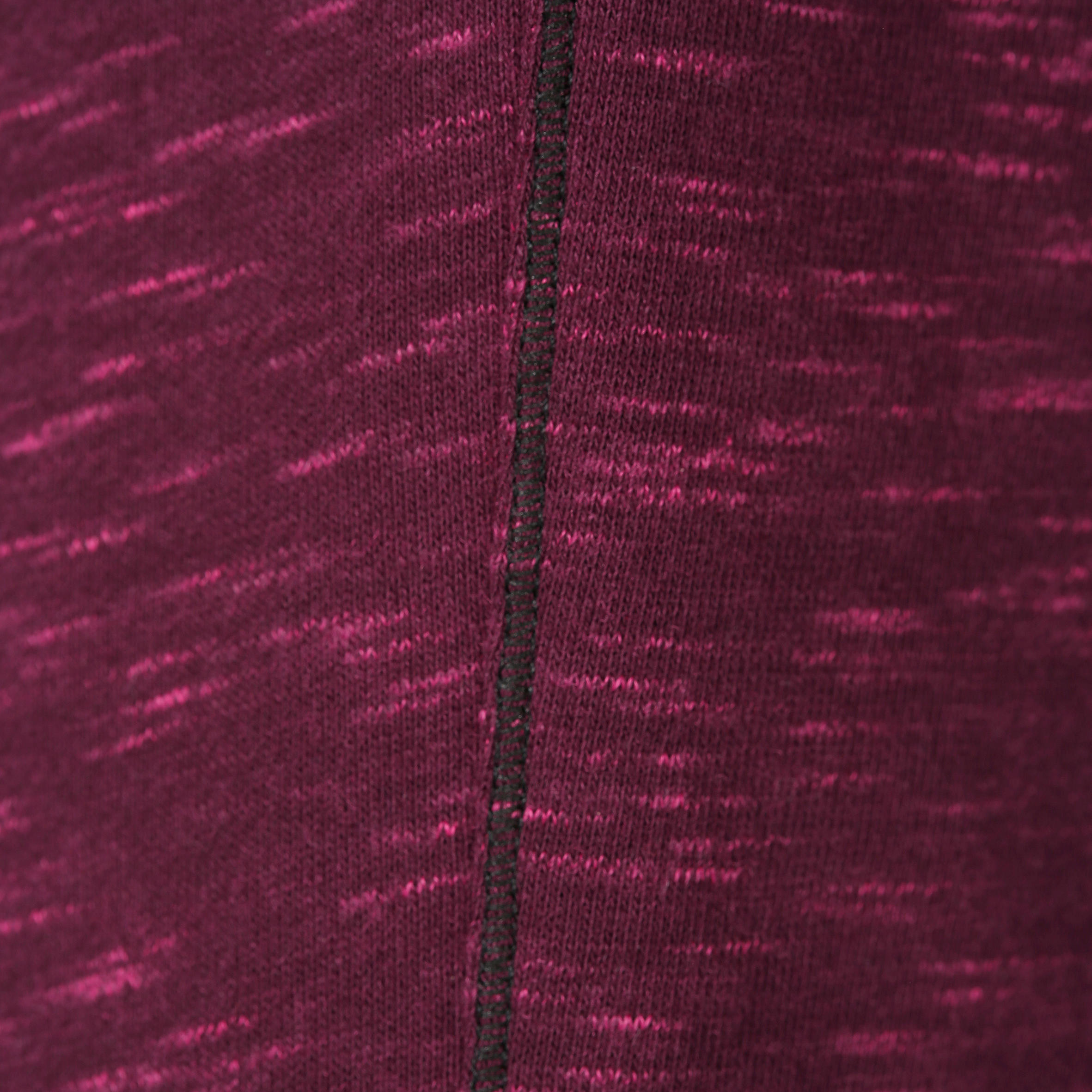 Girls' Gym French Terry Bottoms - Burgundy 9/10
