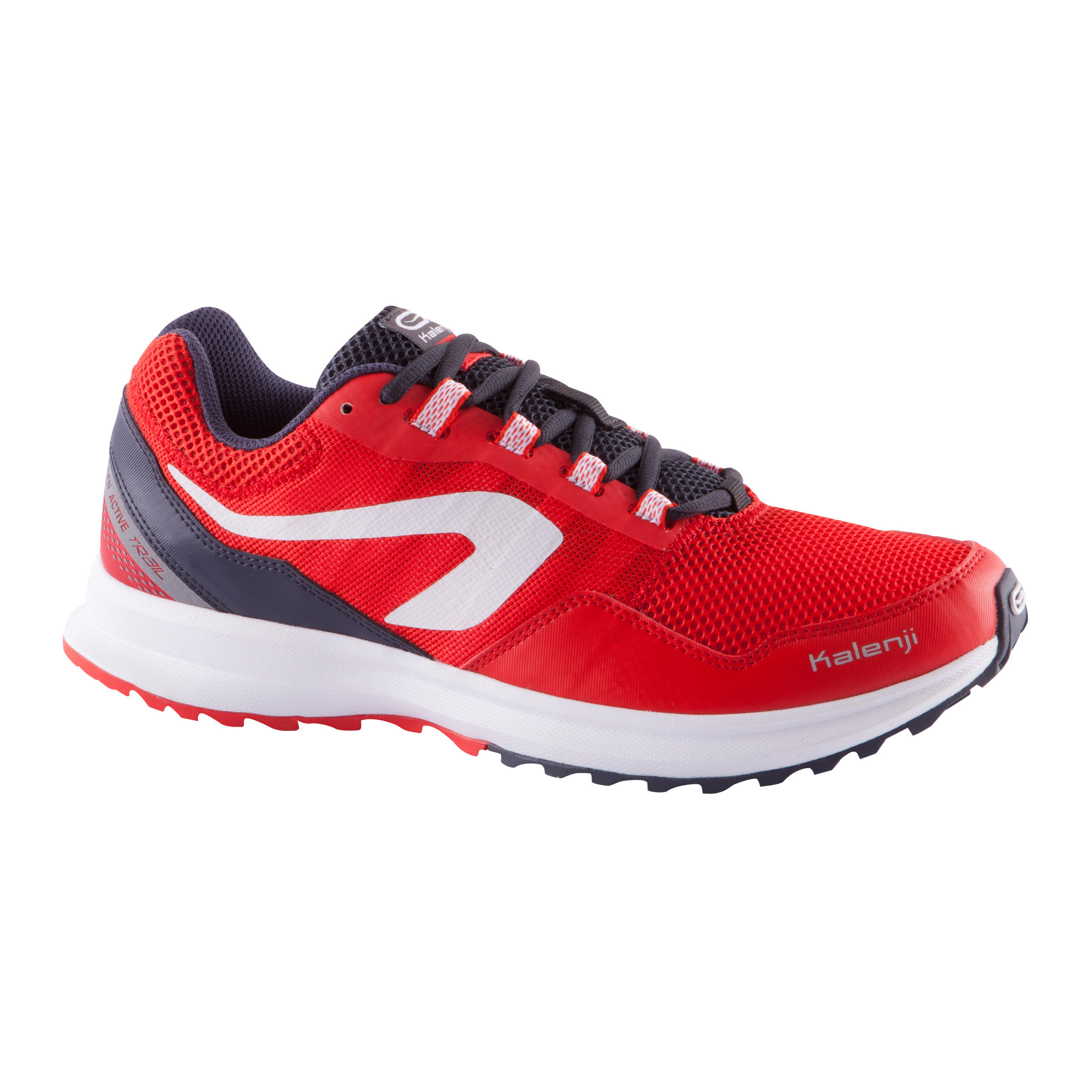 KALENJI Ekiden Active Trail men's trail running shoes - red
