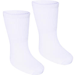 100 Mid Gym Socks Twin-Pack - White