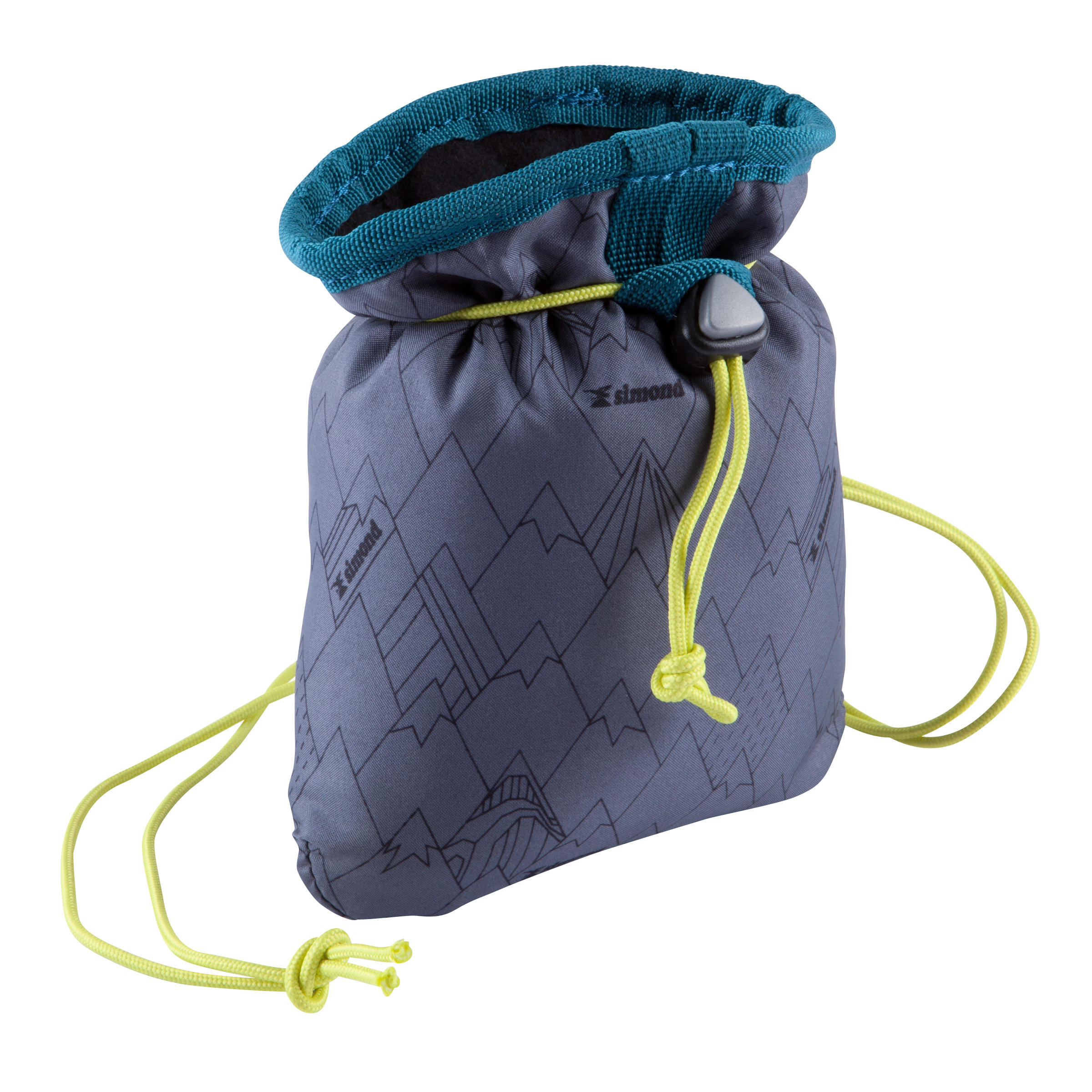 

Climbing Chalk Bag Klimb Size M - Grey By SIMOND | Decathlon