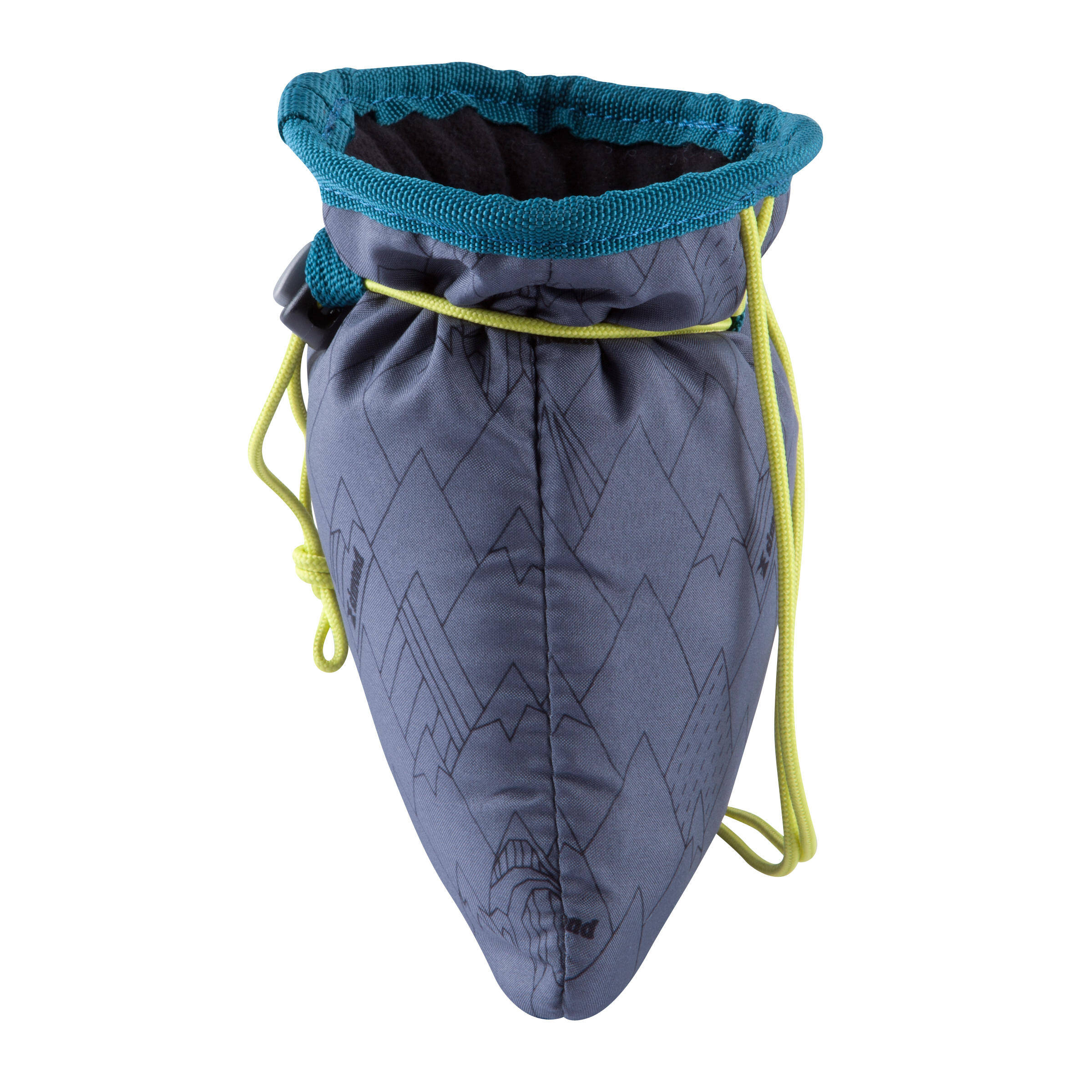CLIMBING CHALK BAG KLIMB SIZE M - GREY -  4